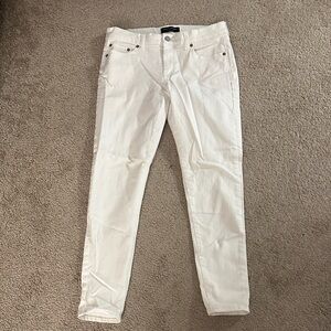 Banana Republic Women's White Skinny Jeans